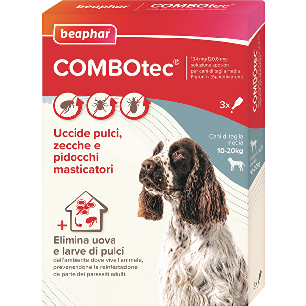 Beaphar Combotec Antiparassitario Completo Per Cani - 3 Fialette