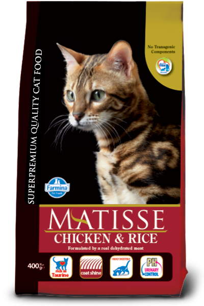 Matisse Farmina Adult Con Pollo e Riso Cibo Secco Per Gatti