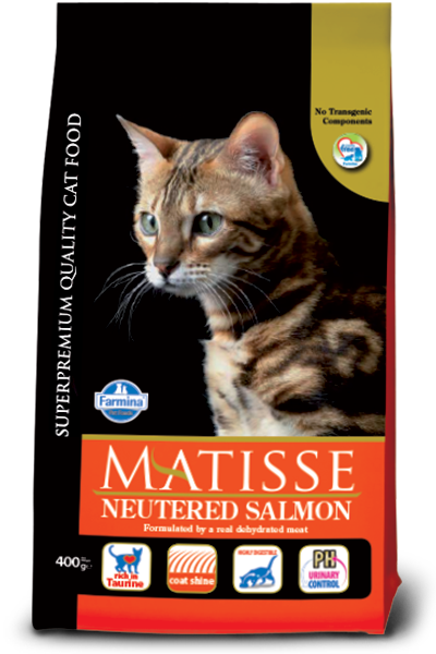 Matisse Farmina Neutered Con Salmone Cibo Secco Per Gatti Sterilizzati