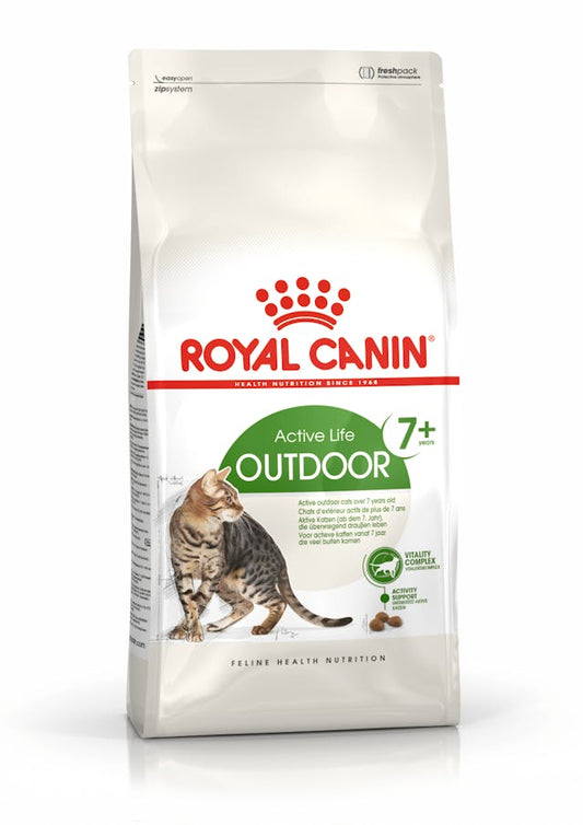 Royal Canin Active Life Outdoor 7+ 2Kg Cibo Secco per Gatti Adulti sopra i 7 Anni