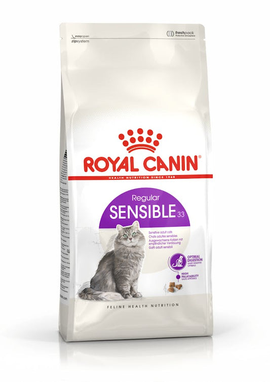 Royal Canin Regular Sensible Cibo Secco per Gatti Adulti con Sensibilità Digestiva