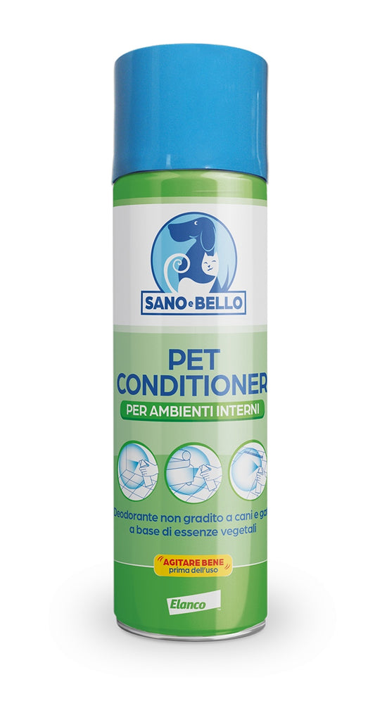 Sano & Bello Pet Conditioner 300 ml Repellente Per Ambienti Interni Per Cani e Gatti