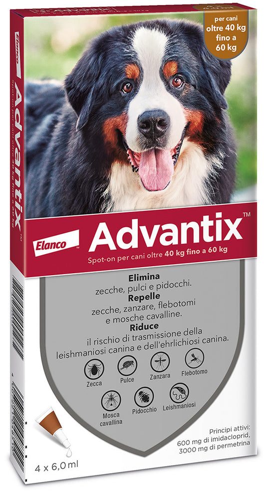 Advantix Antiparassitario Spot On Per Cani Oltre 40 kg