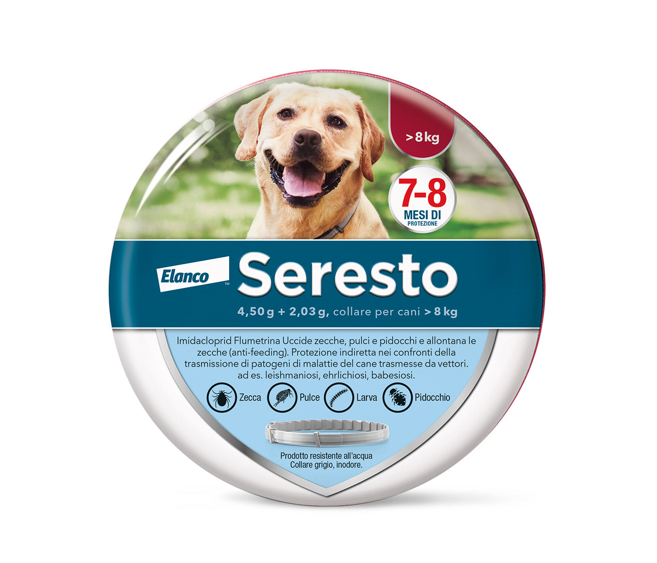 Seresto Collare Antiparassitario Per Cani Oltre 8 kg