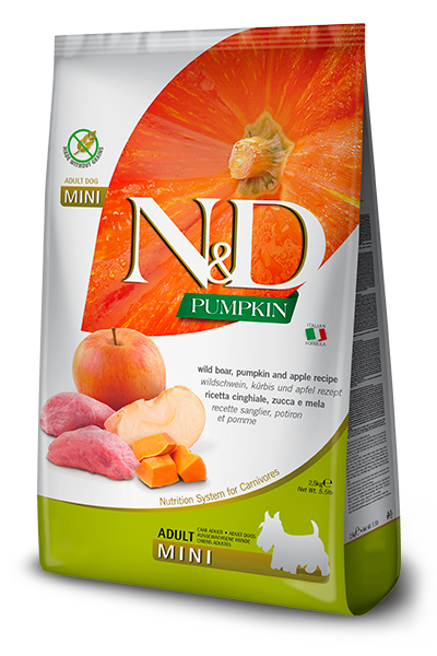 Farmina N&D Adult Mini Cinghiale Mela Zucca Crocchette Per Cani Adulti Di Taglia Piccola