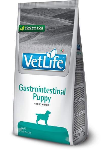 Farmina Vet Life Gastrointestinal Puppy Cibo Secco per Cani Cuccioli di Tutte le Taglie con Problemi Gastrointestinali