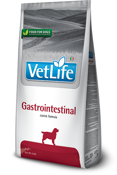 Farmina Vet Life Gastrointestinal Cibo Secco per Cani Adulti di Tutte le Taglie con Problemi Gastroinstestinali