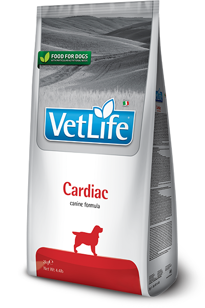 Farmina Vet Life Cardiac 2 kg Cibo Secco per Cani Adulti di Tutte le Taglie con Problemi Cardiaci