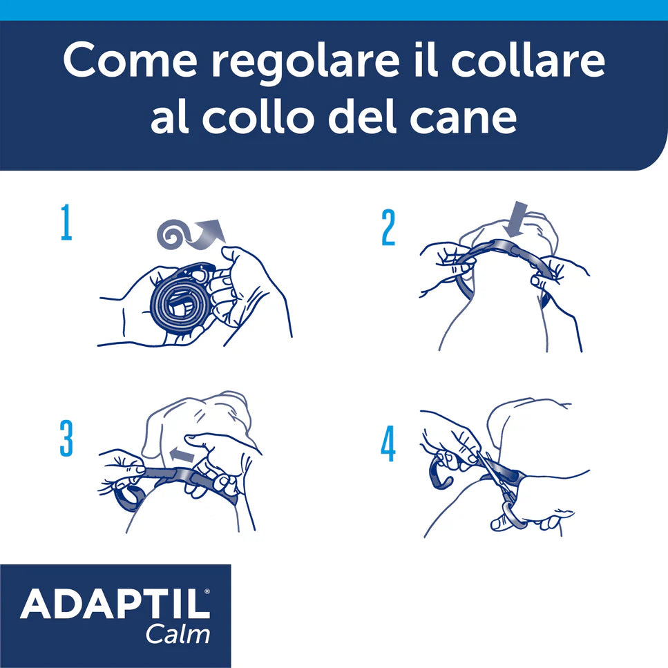 Adaptil Calm Ceva Vetem Collare Per Cani e Cuccioli - Durata 30 Giorni