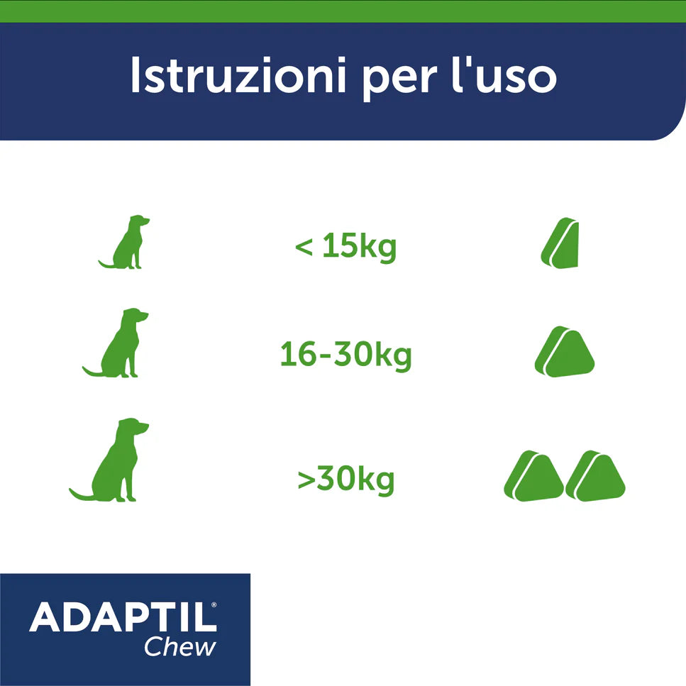 Adaptil Chew Ceva Vetem 30 Bocconcini Per Cani e Cuccioli