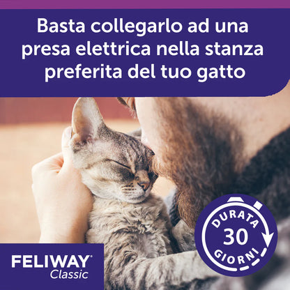 Feliway Classic Ceva Vetem Ricarica Per Gatti e Gattini - Durata 30 Giorni