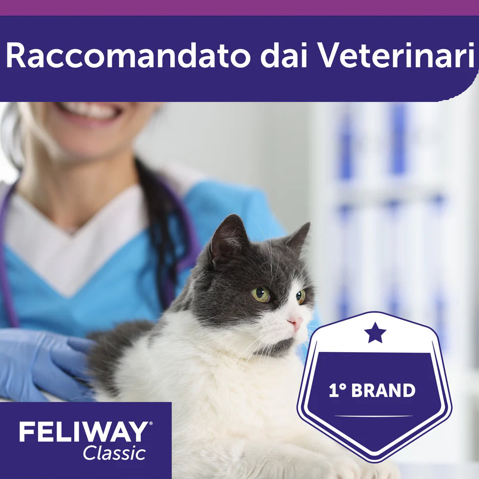 Feliway Classic Ceva Vetem Ricarica Per Gatti e Gattini - Durata 30 Giorni