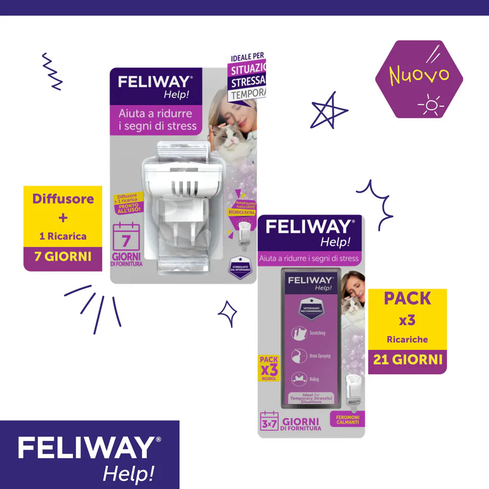 Feliway Help Ceva Vetem Diffusore Con Ricarica Per Gatti (durata 7 giorni)