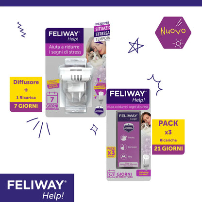 Feliway Help Ceva Vetem Diffusore Con Ricarica Per Gatti (durata 7 giorni)