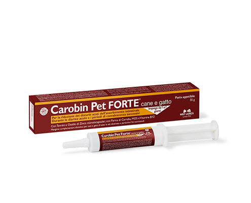 Nbf Lanes Carobin Pet Forte Pasta 30 Grammi Per Cani e Gatti