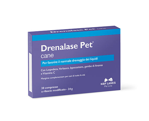 NBF Lanes Drenalase Pet 30 Compresse Per Cani