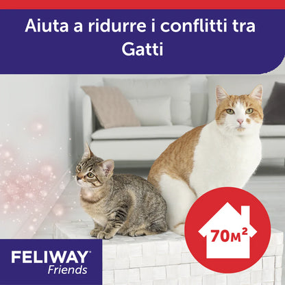 Feliway Friends Ceva Vetem Ricarica Per Gatti e Gattini - Durata 30 Giorni