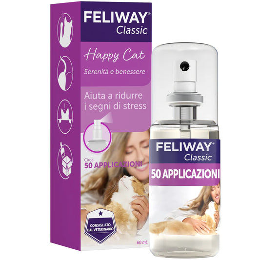 Feliway Classic Ceva Vetem Spray 60 ml Per Gatti e Gattini