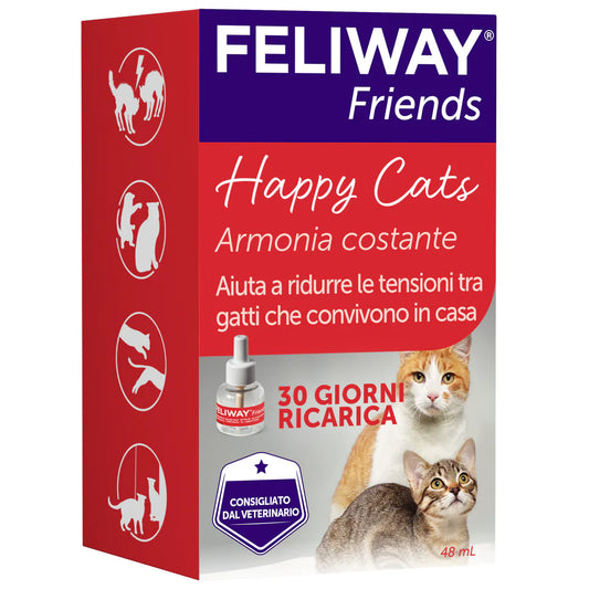 Feliway Friends Ceva Vetem Ricarica Per Gatti e Gattini - Durata 30 Giorni