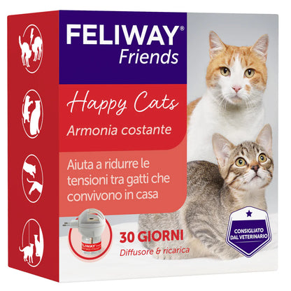 Feliway Friends Ceva Vetem Diffusore Con Ricarica Per Gatti e Gattini - Durata 30 Giorni