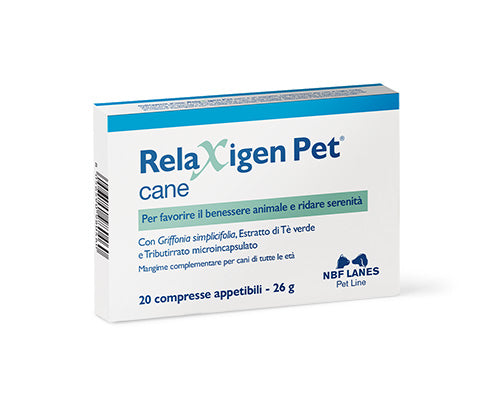 Nbf Lanes Relaxigen Pet 20 Compresse Per Cani