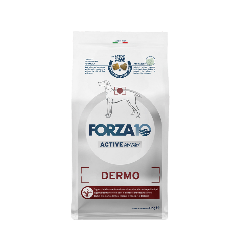 Forza 10 Dermo Active Cibo Secco per Cani Adulti per Dermatosi