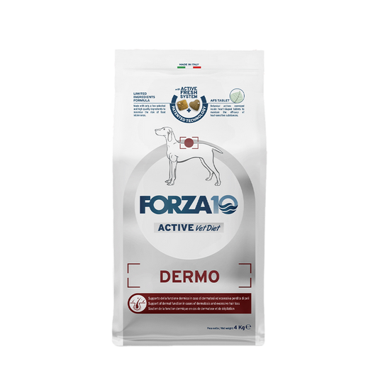 Forza 10 Dermo Active Cibo Secco per Cani Adulti per Dermatosi