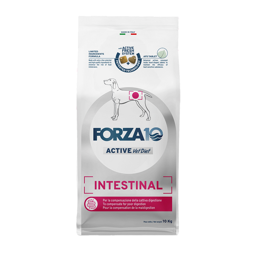 Forza 10 Intestinal Active Cibo Secco per Cani Adulti con Problemi Intestinali