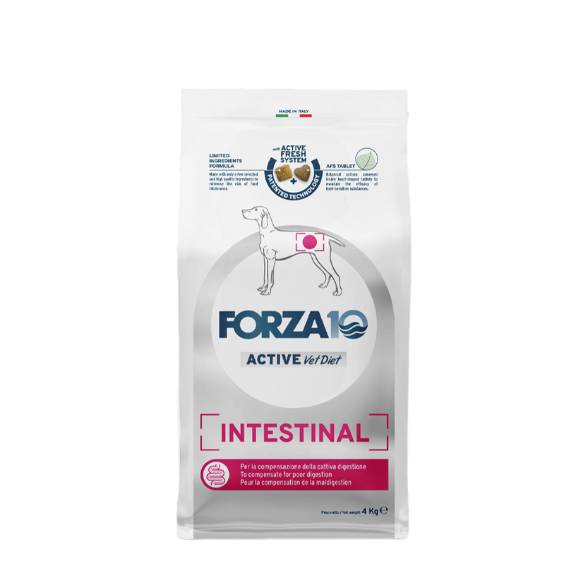 Forza 10 Intestinal Active Cibo Secco per Cani Adulti con Problemi Intestinali