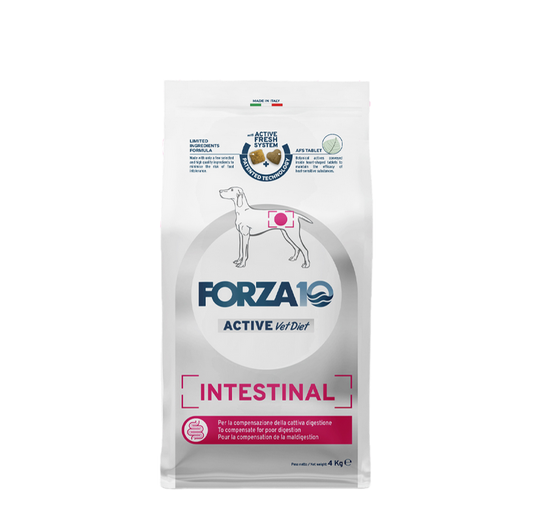 Forza 10 Intestinal Active Cibo Secco per Cani Adulti con Problemi Intestinali