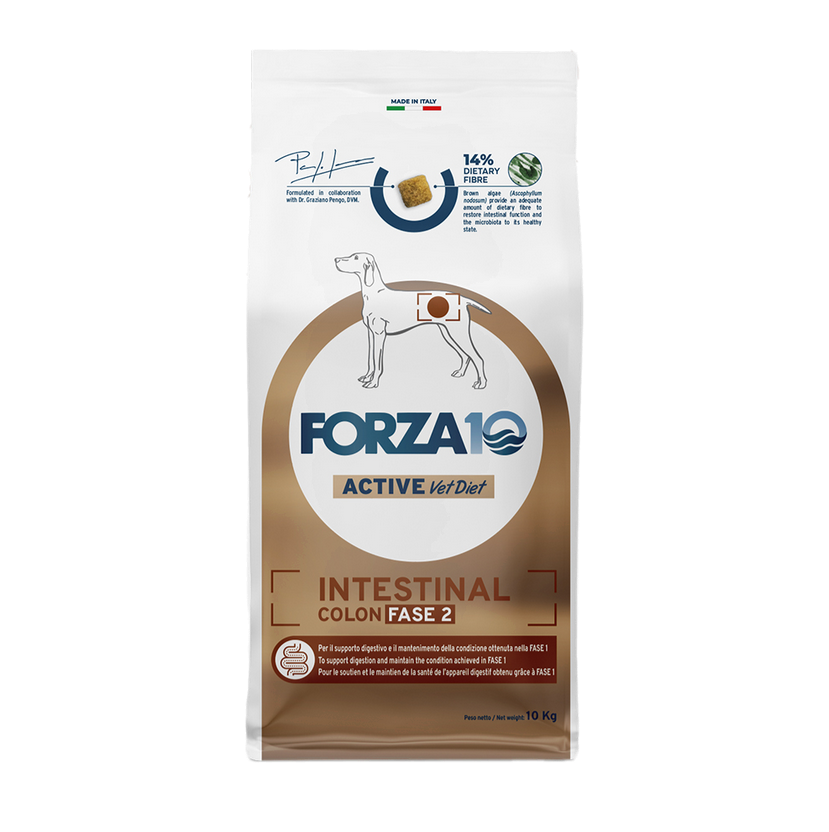 Forza 10 Intestinal Colon Fase 2 Cibo secco per Cani Adulti con Problemi Intestinali