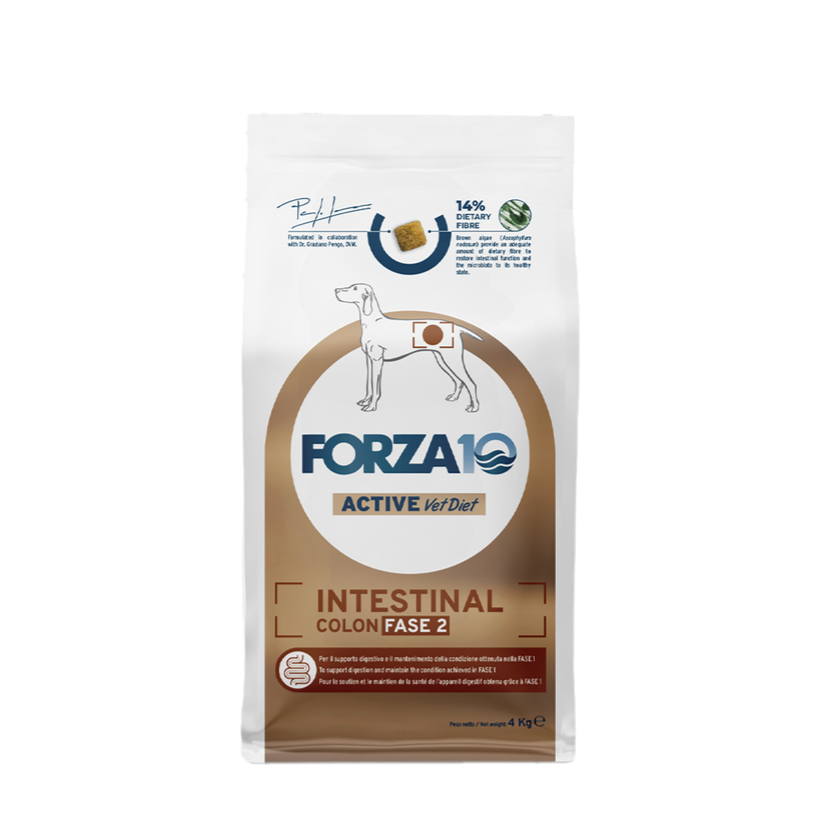 Forza 10 Intestinal Colon Fase 2 Cibo secco per Cani Adulti con Problemi Intestinali