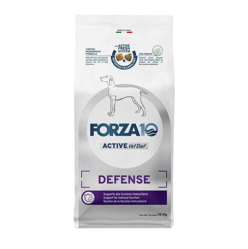 Forza 10 Defense Active Cibo Secco per Cani Adulti per le Difese Immunitarie