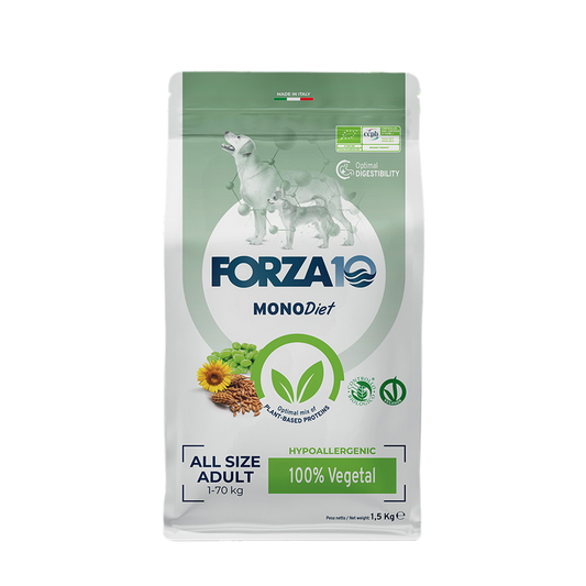 Forza 10 Hypoallergenic Vegetal Cibo Secco Per Cani Adulti di Tutte le Taglie