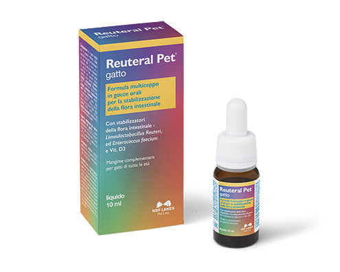 NBF Lanes Reuteral Pet Gocce 10 ml Per Gatti