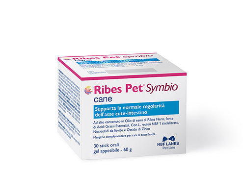 NBF Lanes Ribes Pet Symbio Gel 30 Buste 60 grammi Per Cani