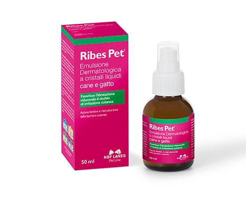 NBF Lanes Ribes Pet Emulsione Dermatologica 50 ml Per Cani e Gatti