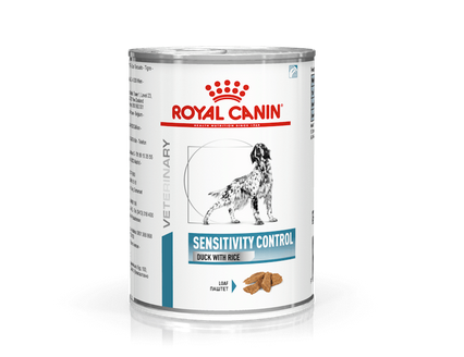 Royal Canin Sensitivity Control Cibo Umido Patè Per Cani Adulti - 12 Lattine 410 Grammi