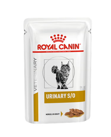 Royal Canin Urinary Cibo Umido Per Gatti Adulti - 12 Bustine 85 grammi Straccetti In Salsa