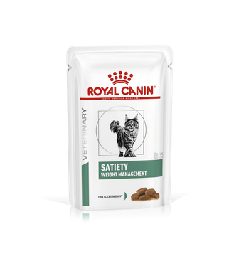 Royal Canin Satiety Weight Management Cibo Umido Per Gatti - 12 Bustine 85 Grammi Straccetti In Salsa