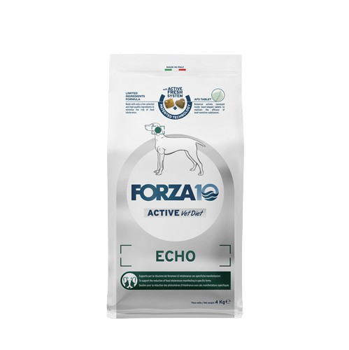 Forza 10 Echo Active Cibo Secco per Cani Adulti con Otite