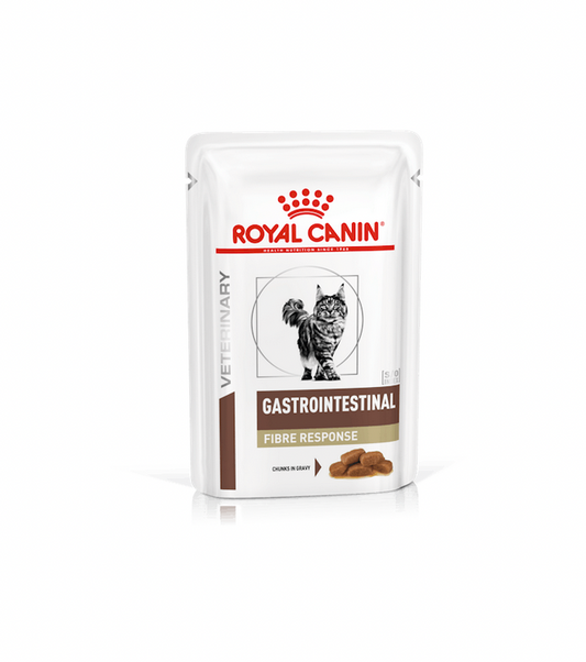 Royal Canin Gastrointestinal Fibre Response Cibo Umido Per Gatti - 12 Bustine 85 Grammi