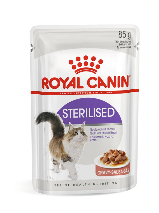 Royal Canin Sterilised Cibo Umido Per Gatti Adulti - 12 Bustine 85 Grammi