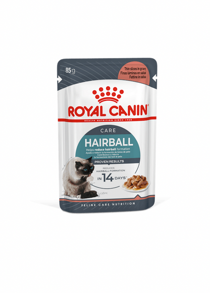 Royal Canin Hairball Care Gravy Cibo Umido Per Gatti Adulti - 12 Buste 85 Grammi