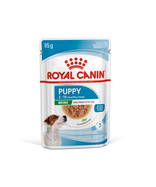 Royal Canin Puppy Mini Cibo umido Per cuccioli - 12 bustine 85 Grammi