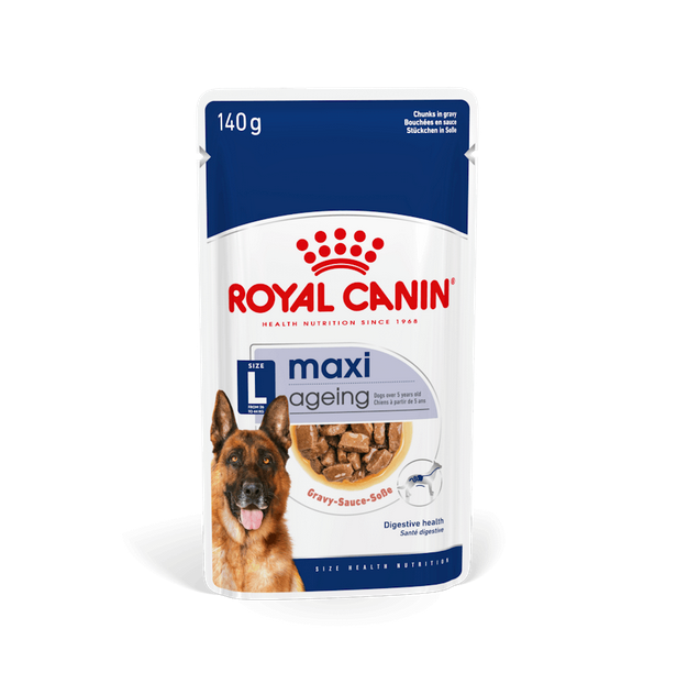 Royal Canin Maxi Ageing Cibo Umido Per Cani Anziani - 10 bustine 140 Grammi