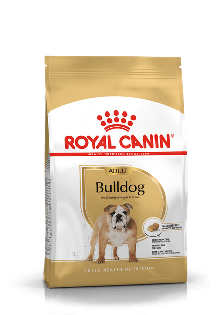 Royal Canin Bulldog Adult 12 kg Crocchette Per Cani Adulti e Maturi