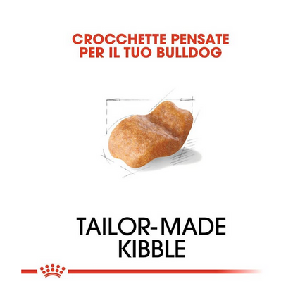 Royal Canin Bulldog Adult 12 kg Crocchette Per Cani Adulti e Maturi