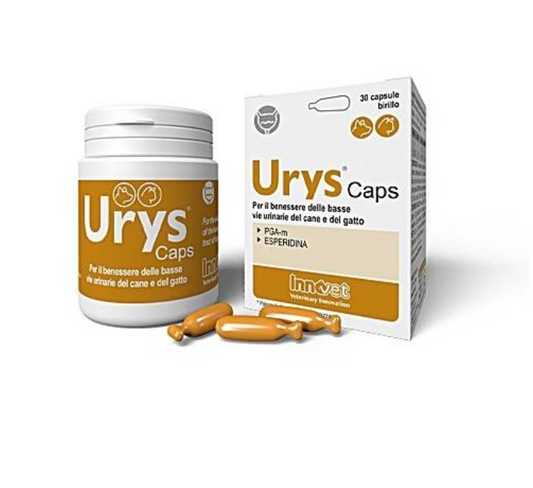 Innovet Urys Caps 30 Compresse Vie urinarie Di Cani e Gatti