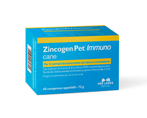 Zincogen Pet Immuno 60 Compresse Per Cani